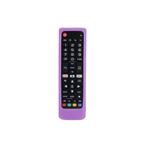 Foto - Silikónový obal ABK75095307 pre LG TV - Fialový