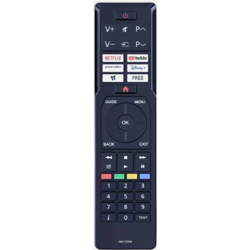 Foto - Náhradný diaľkový ovládač RM-C3266 pre JVC TV