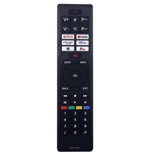 Foto - Náhradný diaľkový ovládač RM-C3265 pre JVC TV