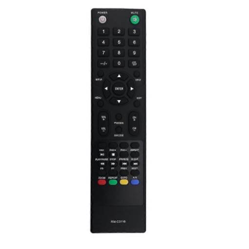 Foto - Náhradný diaľkový ovládač RM-C3116 pre JVC TV