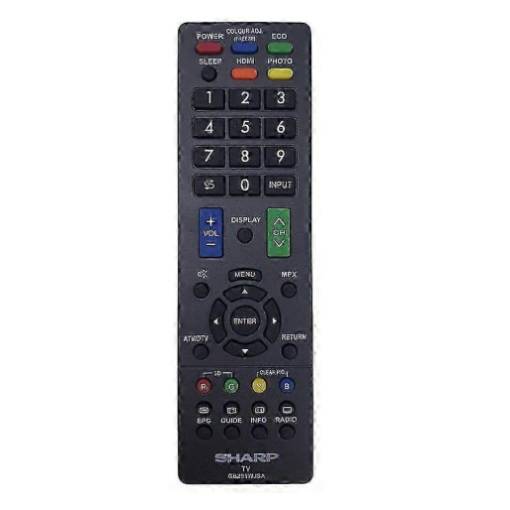 Foto - Náhradný diaľkový ovládač GB291WJSA pre Sharp TV